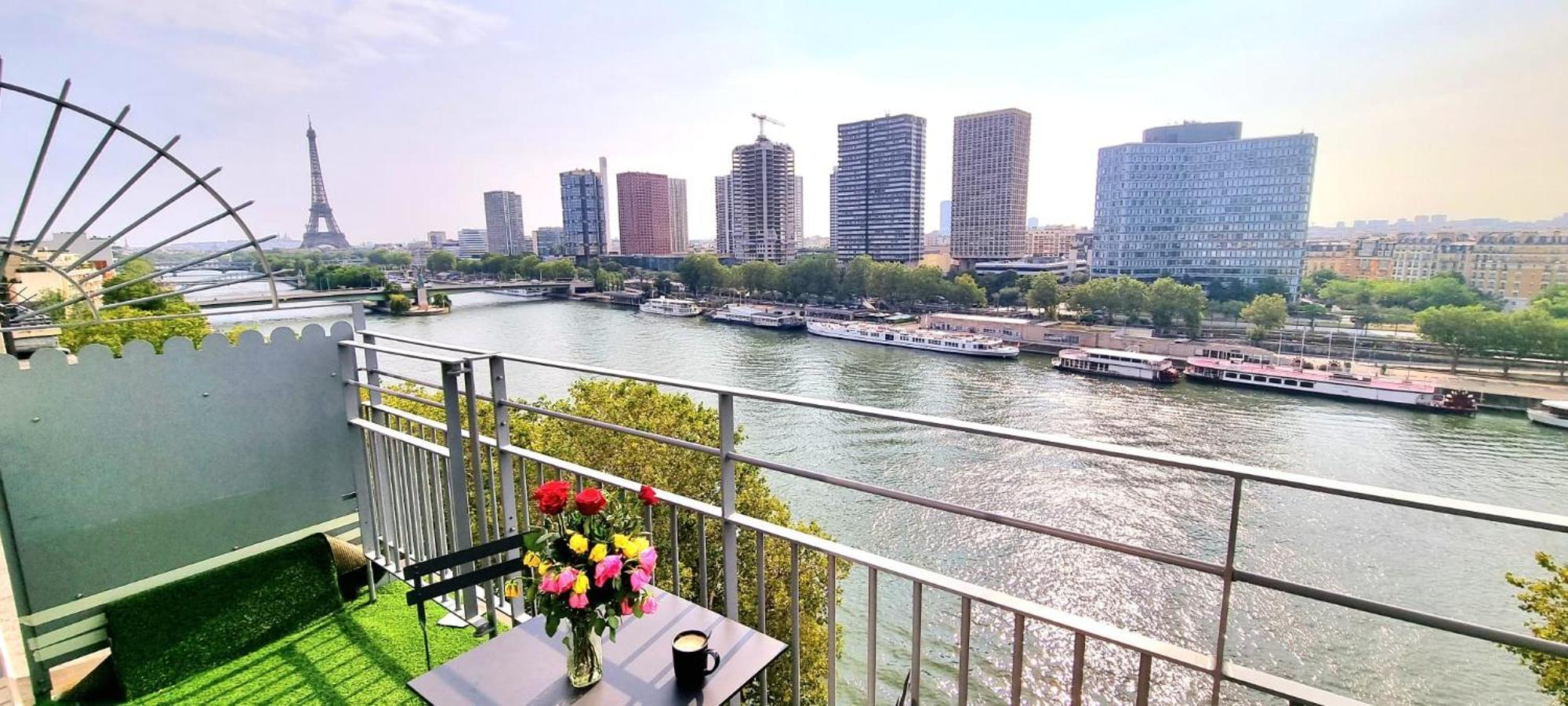 Appartement Vue Tour Eiffel Paris 16 Eme Εξωτερικό φωτογραφία