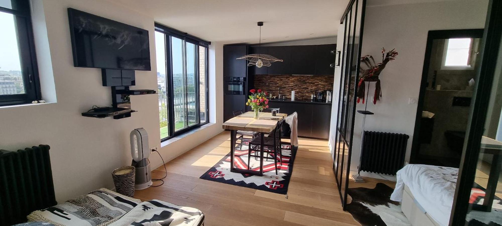 Appartement Vue Tour Eiffel Paris 16 Eme Εξωτερικό φωτογραφία